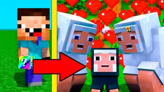 НУБ ПРОТИВ ЛАКИ БЛОКОВ В МАЙНКРАФТ 5 ! Майнкрафт Minecraft